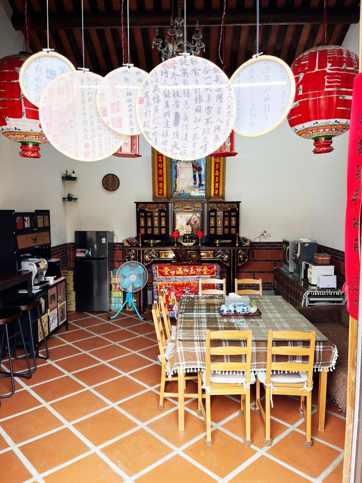 珠山官邸-金門古厝民宿 Jincheng Exteriör bild